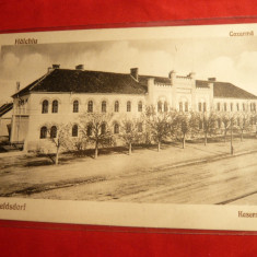 Ilustrata -Halchiu -Cazarma -Heldsdorf, Brasov - Kaserne, aprox. 1920