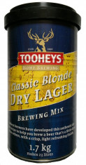 Tooheys Classic Dry Lager - kit pentru bere blonda - faci 23 de litri de bere super buna! Tot ce ai nevoie sa faci bere acasa. foto