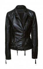 geaca ZARA piele eco biker S M L foto