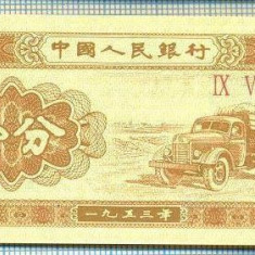 1620 BANCNOTA - CHINA - 1 FEN - anul 1953 -SERIA IX V -starea care se vede