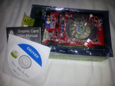 Placa video pci xpress nvidia 8600GT 256mb GDDR3 foto