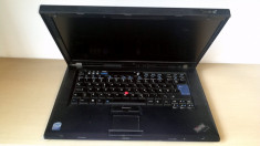 Laptop Lenovo R61, Intel Core2Duo T5750 2.00 GHz, 2 Gb DDR2, 15.4&amp;quot;, 80GB HDD S-ATA, DVDRW, wireless lan, incarcator nou, baterie aprox. 30 minute foto