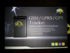 GPS GPRS TRACKER cu comunicator GSM incorporat pentru a localiza oameni, masini, animale foto