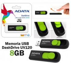 Pachet de 5bucati Stick USB 2.0 AData UV120 8GB, noi, sigilate. La superpret: 15lei per bucata!!! foto