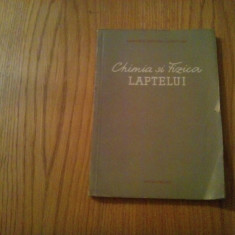 CHIMIA SI FIZICA LAPTELUI - Manual pentru Scoli Tehnice - 1956, 163 p.