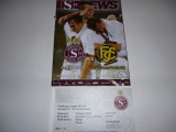 Program + bilet meci fotbal SERVETTE GENEVA - FC SCHAFFHOUSE (Elvetia) 06.10.2013