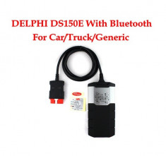 Delphi DS150e Noul VCI+ 2014.02 CU BLUETOOTH Tester Multimarca pentru Turisme si Camioane 12 luni GARANTIE foto