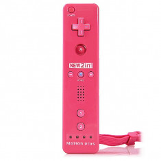 Wiimote/maneta/telecomanda 2 in 1 motion plus wii, noi, roz, compatibile cu Wii si Wii U - 69.99 lei(gamestore)! foto