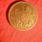 Moneda 20 Lei 1930 Carol II ,bronz ,fara semn monetar ,cal.F.Buna