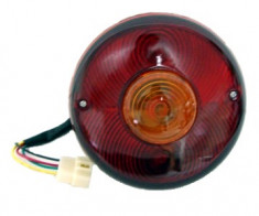 Lampa spate remorca Tractor U650 stanga cu lampa numar foto