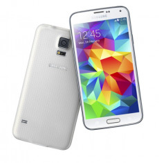 Samsung Galaxy S5 G900F 16GB White SIGILAT NOU IN CUTIE - FACTURA ACHIZITIE + GARANTIE 2 ANI ! foto