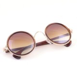 Ochelari soare dama model rotund, Femei, Wayfarer, Metal