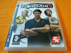 Joc Top spin 3, PS3, original, alte sute de jocuri! foto