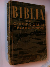 Em. Iaroslavski - Biblia pentru credinciosi si necredinciosi foto