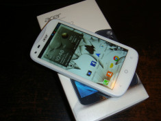 Telefon Acer Liquid E2 Duos Alb , NOU, Sigilat , Quad Core ,POZE REALE. foto