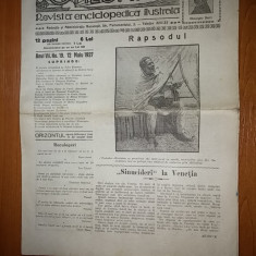 revista orizontul 12 mai 1927 ( revista enciclopedica ilustrata )