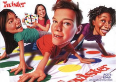 Joc Twister pentru copii si adulti foto