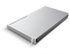 Hard Disk Extern LACIE External Hdd Lacie Porsche Design P9223 Slim Drive 120Gb (Ssd) Usb 3.0 Light Grey (9000342) foto