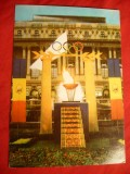 Ilustrata - Flacara Olimpica la Bucuresti