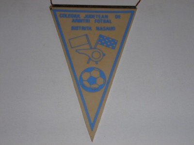 Fanion Colegiul Judetean de Arbitri Fotbal - Bistrita Nasaud foto