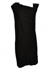 Rochie Massimo Dutti Matase Neagra Mar.L foto