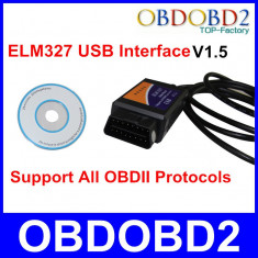 Interfata diagnoza USB ELM 327, OBD II! foto