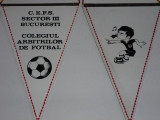 Fanion Colegiul Arbitrilor de Fotbal (sector III) - Bucuresti