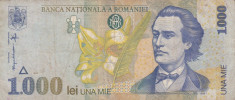 ROMANIA 1.000 lei 1998 VF-!!! foto