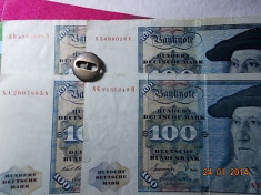 Bancnota 100 marci germane - Emisiune mai veche ! foto