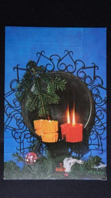 CP - RPR - Flori - Felicitare - Circulat foto