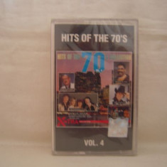 Casetă audio Hits Of The 70's vol 4, originala, sigilata