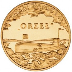 Polonia 2 zloty 2012 UNC nava Orzel foto