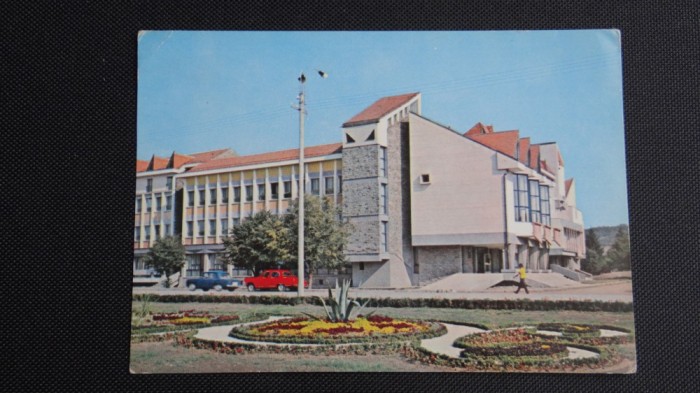 Vedere RPR-Bistrita-Sediul Comitetului Judetean PCR si Consiliul popular