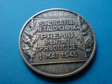 Sindicatul Metalo-Chimic, Premiu pentru productie 1 mai 1945