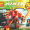 NOU !! LEGO BAIETI 105 PIESE - ROBOT NINJA - SUPER CALITATIV !