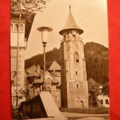 Ilustrata Piatra Neamt - Turnul lui Stefan cel Mare , circulata 1966