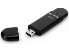 Adaptor Wireless N USB Belkin 300Mbps- OFERTA cu Garantie 6 luni!!! foto