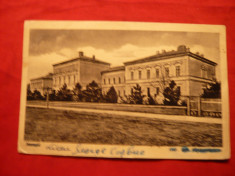 Ilustrata Nasaud - Liceul G.Cosbuc ,ed.1941-1944 ,circ.cu uzuale Mihai foto