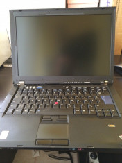 Laptop Lenovo ThinkPad T400,Core 2 Duo P8400 2.26 Ghz,4 GB RAM, HDD 250 GB,Modul 3G,Stare foarte buna de functionare foto