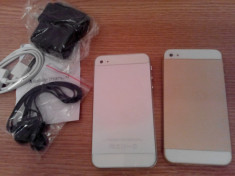 Replica Iphone 5S dual sim , display touchscreen 3.2 inci - telefon NOU , pachet complet foto