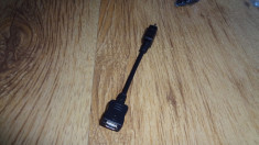 Adaptor Mufa Mini USB Catre Micro USB HTC Samsung LG Nokia Blackberry foto