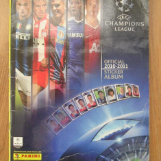 MRHAB LC - ALBUM STICKERE - UEFA - LIGA CAMPIONILOR EUROPENI - ED 2010 - 2011