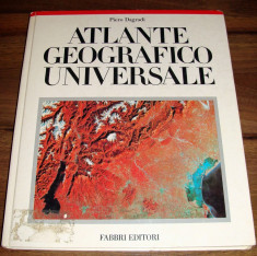 ATLANTE GEOGRAFICO UNIVERSALE - Piero Dagradi ( atlas geografic in limba italiana ) foto