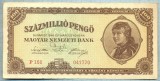 1656 BANCNOTA - UNGARIA - 100 000 000 PENGO - anul 1946 -SERIA 041770 -starea care se vede