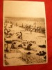 Ilustrata -Vasile Roaita ( Eforie Sud) -Pe plaja , circulata 1954
