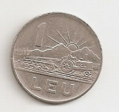 Moneda - Romania - 1 Leu 1966 , v3 foto