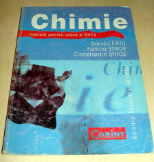 CHIMIE ( manual clasa a VIII a ) - S. Fatu / F. Stroe / C. Stroe foto