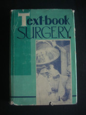 A. VELIKORETSKY - TEXT-BOOK OF SURGERY {contine imagini alb-negru si color} foto