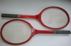 Lot 2 rachete de tenis fabricate la Reghin - JUNIOR, perioada anilor &amp;#039;80 ( UZATE ) foto