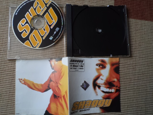 SHAGGY Hot shot cd disc muzica dance hip hop funk ragga pop mca rec. RU 2000 VG+